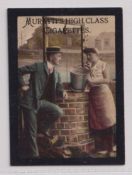 Cigarette card, Muratti, Beautiful Women, 'M' size, type card, ref. H284, picture no 83 (gd) (1)