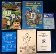 Gillingham FC, a small selection of 6 books and booklets Priestfield Stadium Review Vol 2 No 1, July