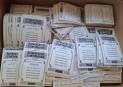 Cigarette cards, Beauties & Glamour, mixture over 600 photographic cards, all L / XL sized from