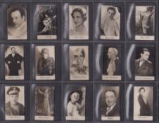 Trade cards, De Beukelaer, Film Stars B1-100 (set 100 cards) including Josephine Baker, Joan