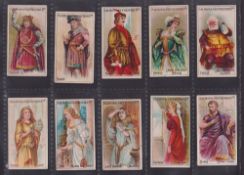 Cigarette cards, Salmon & Gluckstein Shakespearian Series (set 22 cards) (fair/ near gd)