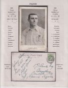 Football, London Olympics, 1908, Great Britain Olympic Football Team Postcard Collection, scarce,
