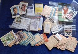 Trade cards, Football, mixture of a few hundred cards in box, part sets and odds including A&BC
