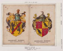 Tobacco silks, Godfrey Phillips / BDV collection of silks mounted on to card backing (silks can be