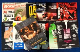 Boxing programmes, a collection of 14 Championship bout programmes inc. Pernell 'Sweetpea'