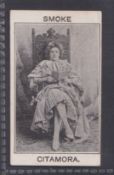 Cigarette card, Gloag, Beauties 'PLUMS' (Black & White, Citamora), type card, ref. H186, picture