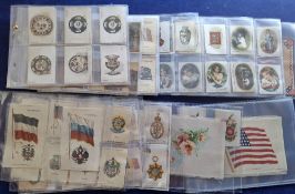 Tobacco silks, diverse mixture of over 200 silks many different series and subjects, issuers noted