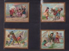 Trade cards, Huntley & Palmers, two sets, Children of Nations I & II, 'P' size (12 cards in each