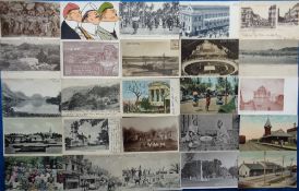 Postcards, Foreign, a mixed foreign selection of approx. 46 cards, with South Africa (11) inc.