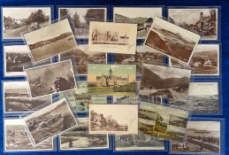 Postcards, Scotland, a collection of approx. 50 cards with many coastal scenes and buildings. RPs