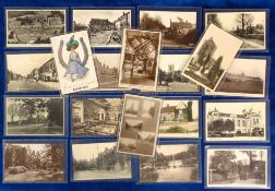 Postcards, Middlesex, a collection of approx. 35 cards, with RPs of Mount Vernon Hospital Northwood,