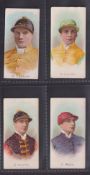 Cigarette cards, Lambert & Butler, Jockeys (No Frame) (set, 4 cards) (gen. gd) (4)