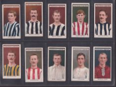 Cigarette cards, Churchman Football Club Colours (set 50 cards) (gen gd/better)