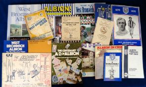 West Bromwich Albion, a collection of 16 books and booklets inc. 'West Bromwich Albion A Complete