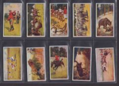 Cigarette cards, Miranda Sports & Pastimes series (set 25 cards) including Golf, Ski Jumping,