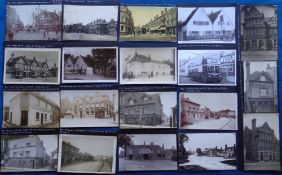 Postcards, Pubs, a collection of approx. 48 cards of UK public houses, mostly Simonds Brewery