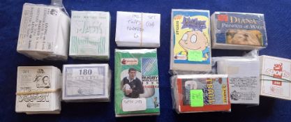 Trade stickers, Panini & Merlin, mainly sets / near sets Panini WWF Wildlife, Basketball 95/96,