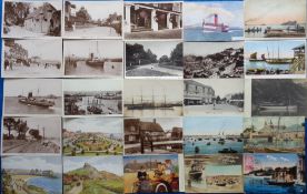 Postcards, a mixed collection of approx. 72 UK and foreign topographical, and subject cards.