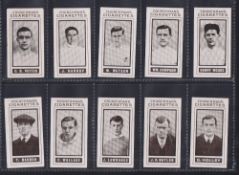 Cigarette cards, Churchman's, Footballers (Brown) (set, 50 cards) (vg)