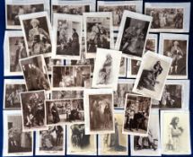 Postcards, Theatre, a collection of 115 cards of play scenes and actors, mostly Edwardian, from '