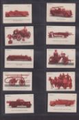 Cigarette cards, Benson & Hedges, Ancient & Modern Fire Fighting Equipment (set 48 cards) (a