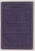 Portsmouth Football Club, 'Pompey Handbook, 1924-25', includes player portraits & biographies,