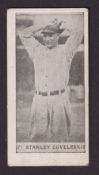 Trade card, USA, Harrington's Ice Cream, Baseball Cards, type card, no 57 Stanley Coveleski (gd) (