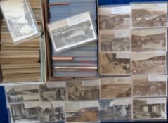 Postcards, a mixed mainly UK topographical collection of over 1000 cards. Includes Cornwall,