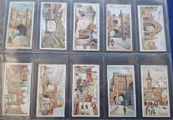 Cigarette & trade cards, 13 sets, all Monuments, Buildings, Views theme, including Pattreiouex The
