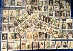 Cigarette cards, North Africa, Melia (Algeria), Photo Series 3, Actresses, '1500 sujets' straight