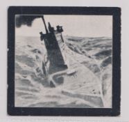 Cigarette card, H.C. Lloyd, War Pictures, 'L' size, type card, no 13 British Submarine (slight