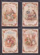 Trade cards, Liebig, S578 Uses of Liebig (set 6 cards), French language (gd)