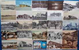 Postcards, Foreign, a good foreign mix of approx. 123 cards, mainly of North Africa, Azores and a