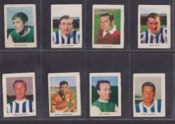 Trade cards, A&BC Gum Footballers 1967, Joined pairs (Scottish) (set 42 cards cut into singles,