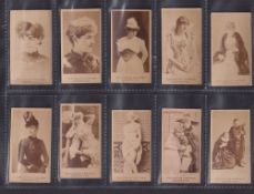Cigarette cards, USA, Our Junior Partner Cigarettes, Photographic Cards, mostly Actresses, 10