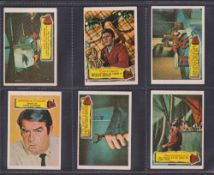 Trade cards, A&BC Gum, Land of the Giants (set 55 cards) (checklist marked, otherwise gd)