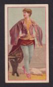 Cigarette card, Cope's, Beauties 'PAC', type card, ref. H2, picture no 1 (gd) (1)