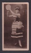 Cigarette card, S. Eisiski, Beauties, 'KEWA' (Rubber Stamped Back), type card, ref H.139, picture no