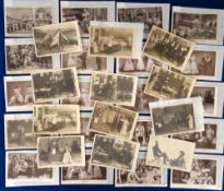 Postcards, Theatre, a selection of 113 cards of play scenes and actors, mostly Edwardian, from '