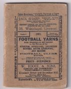 Football booklet, 'Football Yarns, 1921, Being Reminiscences of and Incidents in the History of