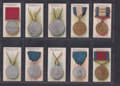 Cigarette cards, Taddy, British Medals & Decorations, Series 2 (Black Back) (45/50, missing nos