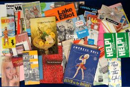 Ephemera, a selection of approx. 70 items to include theatre programmes (Ranch In The Rockies, Danny