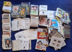 Trade cards & stickers, Football, selection of mainly 1970's and early 1980's issues, in box