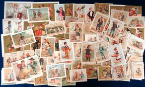 Trade cards, France, a collection of 150+ early French trade cards, all published by Appel, many