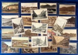 Postcards, Northern Ireland, a selection of approx. 48 cards, with RPs of Town Hall Ballymena,