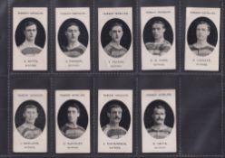 Cigarette cards, Taddy, Prominent Footballers (With Footnote), Watford, 9 cards, A. Betts, A.