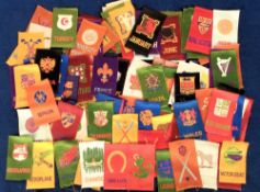 Tobacco silks, ITC (Canada), Canadian Miscellany (119/121, missing USA (Eagle on branch) & USA (