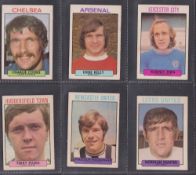 Trade cards, A&BC Gum, Footballers 1971 Purple backs 3rd series numbers 220 to 290 (checklist