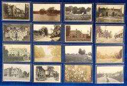 Postcards, Oxfordshire, a collection of approx. 28 cards, with RPs of Bladon, Mapledurham House,