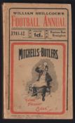 William Shillcock's Football Annual, 1911-1912, superb 368 page annual with a wide range of League &